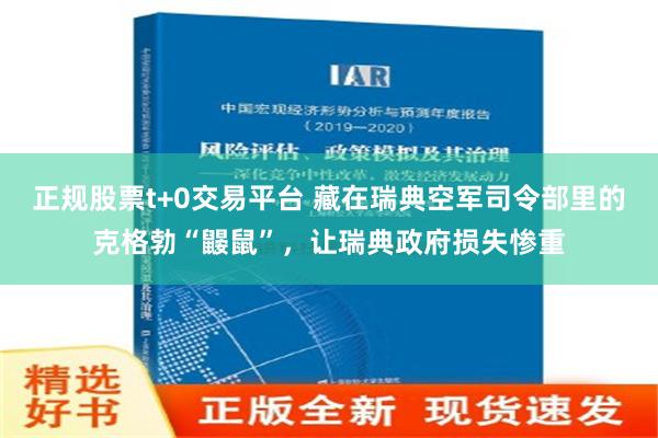 正规股票t+0交易平台 藏在瑞典空军司令部里的克格勃“鼹鼠”，让瑞典政府损失惨重