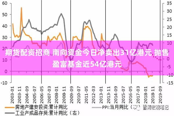 期货配资招商 南向资金今日净卖出31亿港元 抛售盈富基金近54亿港元